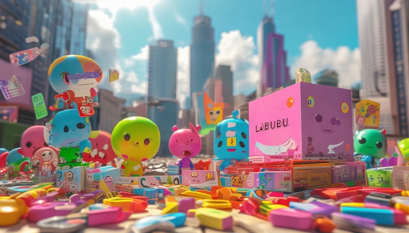 LABUBU 为啥这么火？潮玩, IP经济, 盲盒文化, 社交媒体
